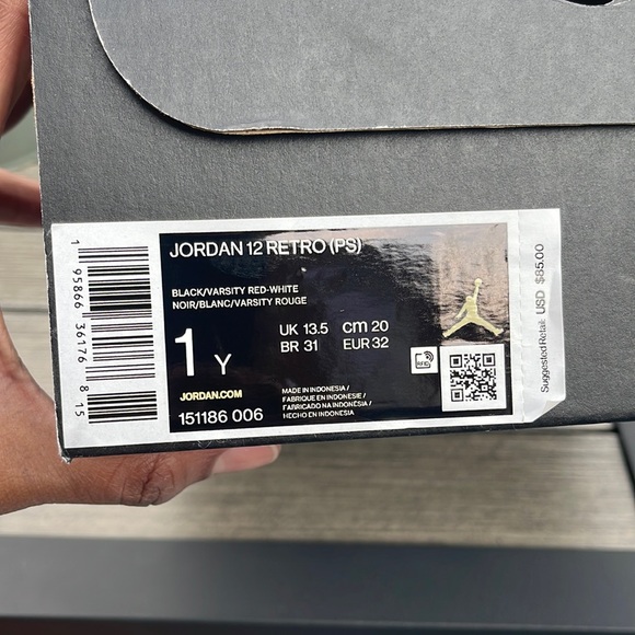 Jordan 12 cool grey preschool - Picture 2 of 6